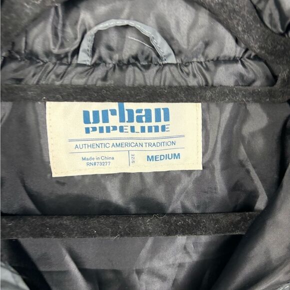 ‼️final must bundle‼️ Urban Pipeline Boys Hoodie Zip Jacket Gray Black - Picture 6 of 6